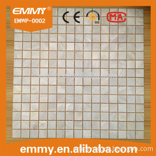white square mother of pearl shell mosaic with high quality